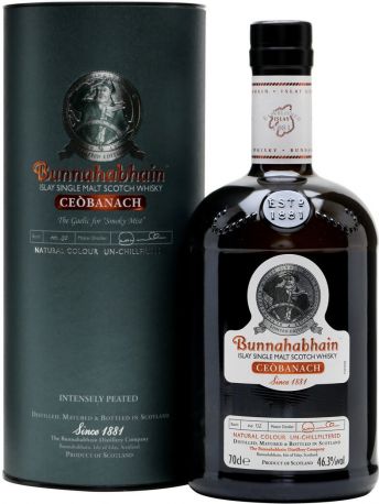Виски Bunnahabhain, "Ceobanach", gift tube, 0.7 л - Фото 1