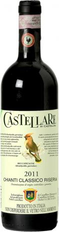 Вино Castellare di Castellina, Chianti Classico Riserva DOCG, 2011, 375 мл