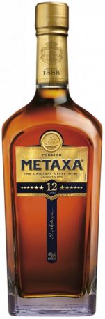 Бренди "Metaxa" 12*, gift box with 2 glasses, 0.7 л - Фото 2