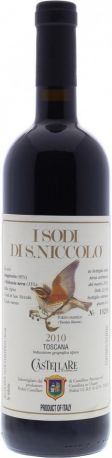 Вино Castellare di Castellina, "I Sodi di San Niccolo", Toscana IGT, 2010