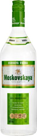 Водка Moskovskaya 1 л 40%