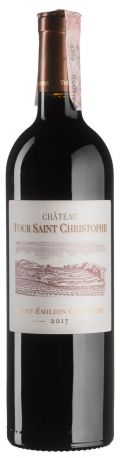 Вино Chateau Tour Saint-Christophe Grand Cru 2017 - 0,75 л
