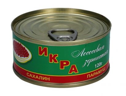 Икра лососевая Рыбкоппродукт Зернистая 120 г - Фото 1