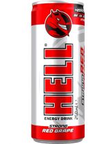 Энергетический напиток Hell Red Grape с ароматом красного винограда 0.25 л Энергетический напиток Hell Red Grape с ароматом красного винограда 0.25 л