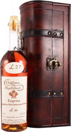 Коньяк Chateau de Montifaud 20 Years Old, Fine Petite Champagne AOC, wooden box "Coffret Royal", 0.7 л - Фото 1