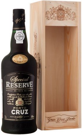 Портвейн Porto Cruz, "Special Reserve", wooden box - Фото 1
