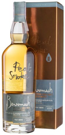 Виски Benromach Peat Smoke, gift box 2009 - 0,7 л