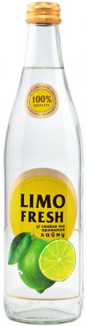 Упаковка безалкогольного газированного напитка Limofresh Со вкусом лайма 0.5 л х 12 бутылок