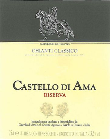 Вино Castello di Ama, Chianti Classico Riserva DOCG, 2009 - Фото 2