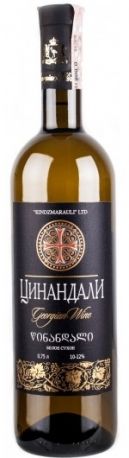 Вино Кindzmarauli R.K Цинандали белое сухое 0.75 л 10-12%
