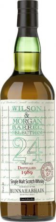 Виски Wilson & Morgan, "Bunnahabhain" 24 Years Old, 1989, gift box, 0.7 л - Фото 2