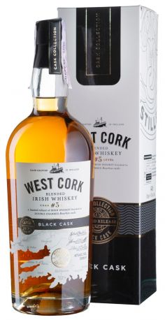 Виски West Cork Black Cask, gift box 0,7 л