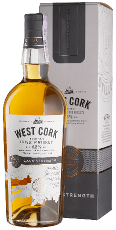 Виски West Cork Cask Strength, gift box 0,7 л