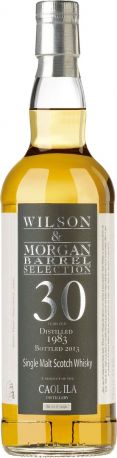 Виски Wilson & Morgan, "Caol Ila" 30 Years Old, 1983, wooden box, 0.7 л - Фото 2