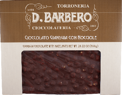 Набор Шоколад Джандуя с фундуком 800г, D.Barbero