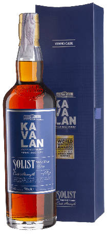 Виски Kavalan Solist Vinho Barrique, gift box 0,7 л