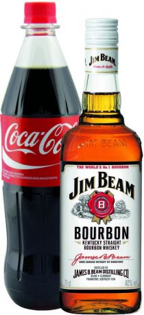 Виски Jim Beam & Cola, 0.7 л - Фото 1
