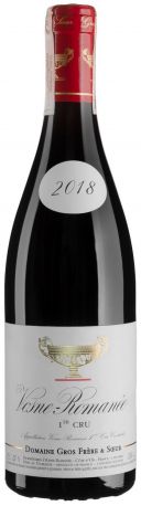 Вино Vosne-Romanee 1er cru 2018 - 0,75 л