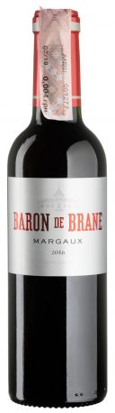 Вино Baron de Brane 2016 - 0,375 л
