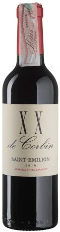 Вино XX de Corbin 2016 - 0,375 л