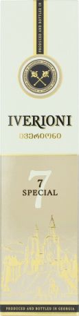Бренди Iverioni 7 Special 0.5 л 40% - Фото 1