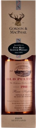 Виски Gordon & Macphail, "Old Pulteney", 1980, gift box, 0.7 л - Фото 2