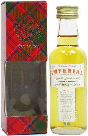 Виски Gordon & Macphail, "Imperial", 1991, gift box, 50 мл - Фото 1