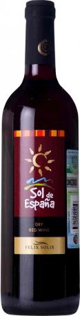 Вино Felix Solis, "Sol de Espana" Tinto Dry