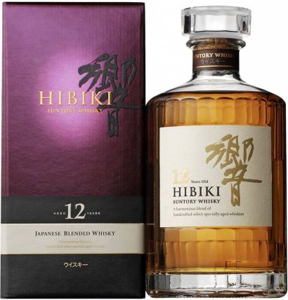 Виски Suntory, "Hibiki" 12 Years Old, gift box, 0.7 л - Фото 1