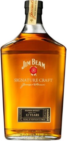 Виски Jim Beam, "Signature Craft", 12 Years Old, 0.7 л - Фото 1