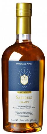 Граппа Fattoria le Pupille, Grappa "Saffredi", 0.5 л