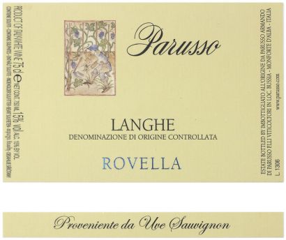 Вино Parusso, Langhe DOC "Rovella", 2011 - Фото 2
