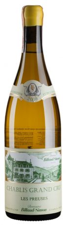 Вино Chablis Grand Cru Les Preuses 2018 - 0,75 л
