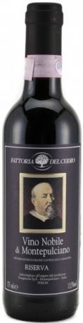 Вино Fattoria del Cerro, Vino Nobile di Montepulciano Riserva DOCG 2005, 375 мл - Фото 1
