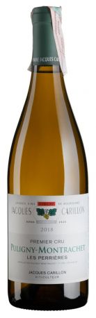Вино Puligny Montrachet Premier Cru Les Perrieres 2018 - 0,75 л