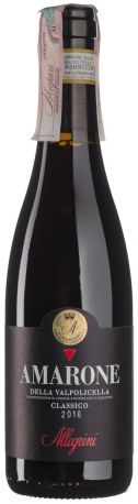 Вино Amarone della Valpolicella Classico 2016 - 0,375 л