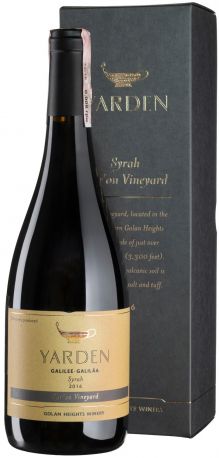 Вино Syrah Bar’on Vineyard Yarden, gift box 2016 - 0,75 л