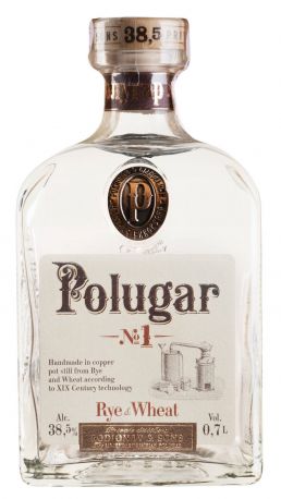 Водка Polugar N1 Rye & Wheat 0,7 л