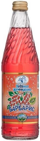 Вода "Ледяная Жемчужина" Барбарис, в стеклянной бутылке, 0.5 л