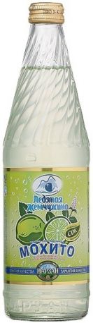 Вода "Ледяная Жемчужина" Мохито, в стеклянной бутылке, 0.5 л