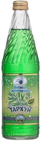 Вода "Ледяная Жемчужина" Тархун, в стеклянной бутылке, 0.5 л