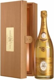 Шампанское Cristal AOC 1999, wooden box, 3 л - Фото 1