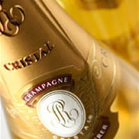 Шампанское Cristal AOC 1999, wooden box, 3 л - Фото 2