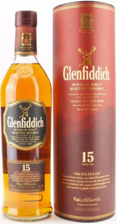 Виски "Glenfiddich" 15 Years Old, in tube, 0.7 л