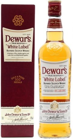 Виски "Dewar's" White Label, gift box, 0.7 л - Фото 2