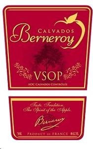Кальвадос "Berneroy" VSOP, Calvados AOC, 0.7 л - Фото 2