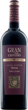 Вино Gran Castillo, "Family Selection" Shiraz, Valencia DOP - Фото 1