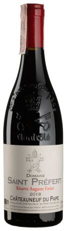 Вино Chateauneuf du Pape Reserve Auguste Favier 2018 - 0,75 л