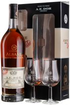 Коньяк A.E.Dor Albane, gift box + 2 glasses 0,7 л Коньяк A.E.Dor Albane, gift box + 2 glasses 0,7 л