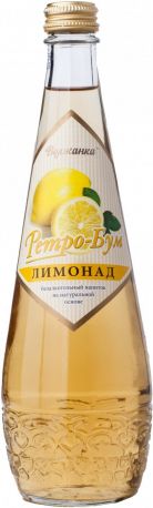 Вода "Ретро-Бум" Лимонад, в стеклянной бутылке, 0.5 л